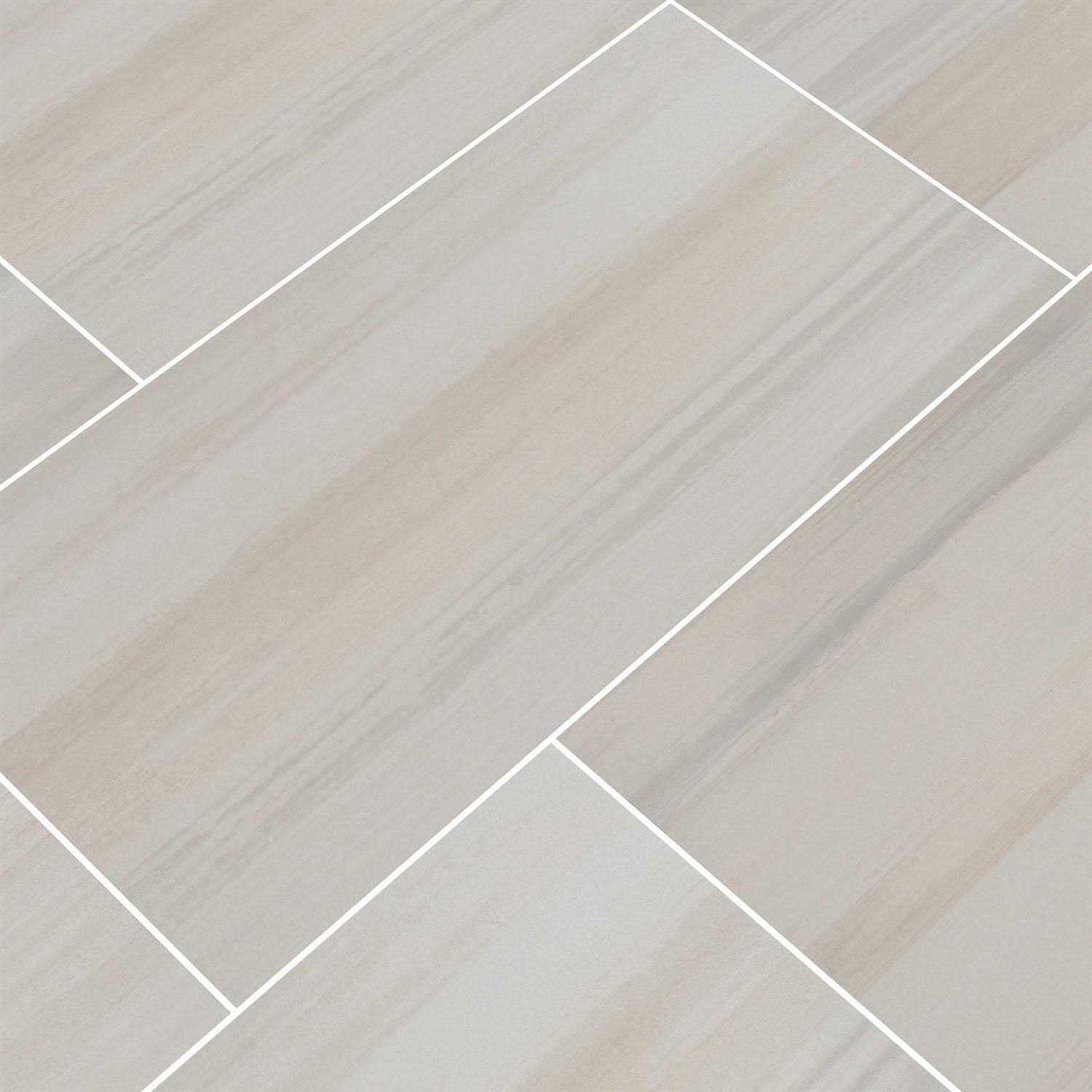 MSI Water Color Bianco 12 in. x 24 in. Glazed Porcelain Floor and Wall Tile