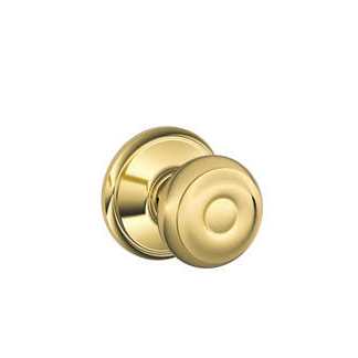 Schlage F10 GEO Brk Brookshire Collection Georgian Passage Knob - Image 2