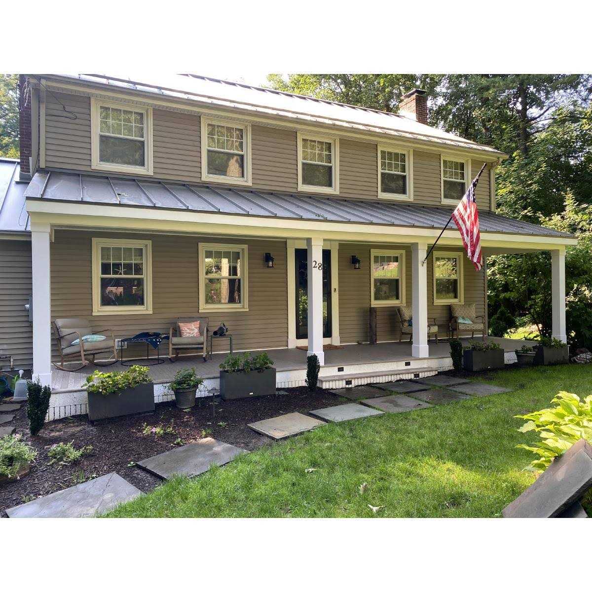 Craftsman Classic Square Non-Tapered Smooth PVC Column Kit Standard Capital & Standard Base Ekena Millwork - Image 2