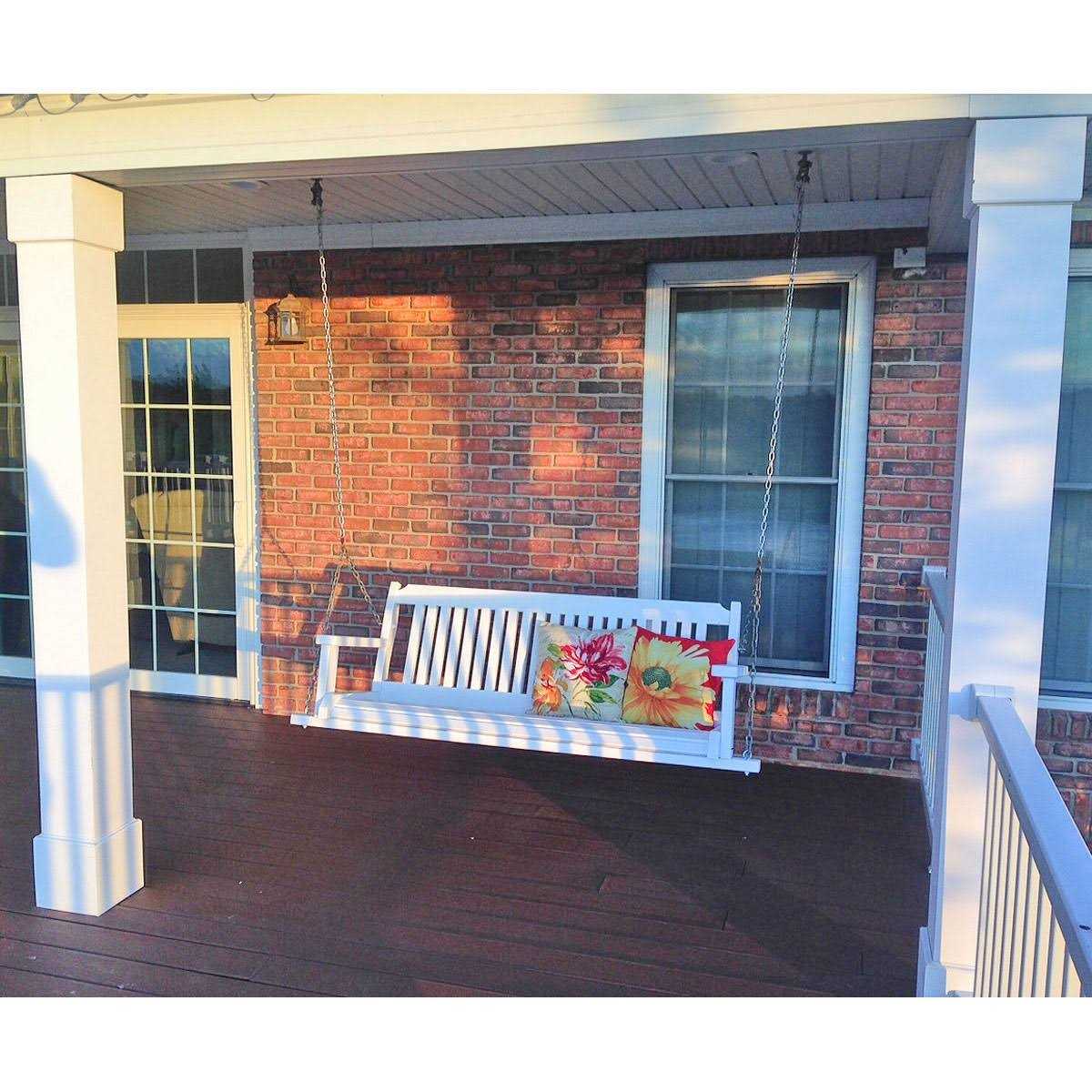 Craftsman Classic Square Non-Tapered Smooth PVC Column Kit Standard Capital & Standard Base Ekena Millwork - Image 5