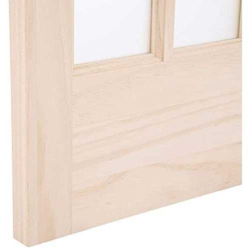 LTL Home Products 872526 Classic French Traditional Divided Glass French Bifold Intior Wood Door - Image 2