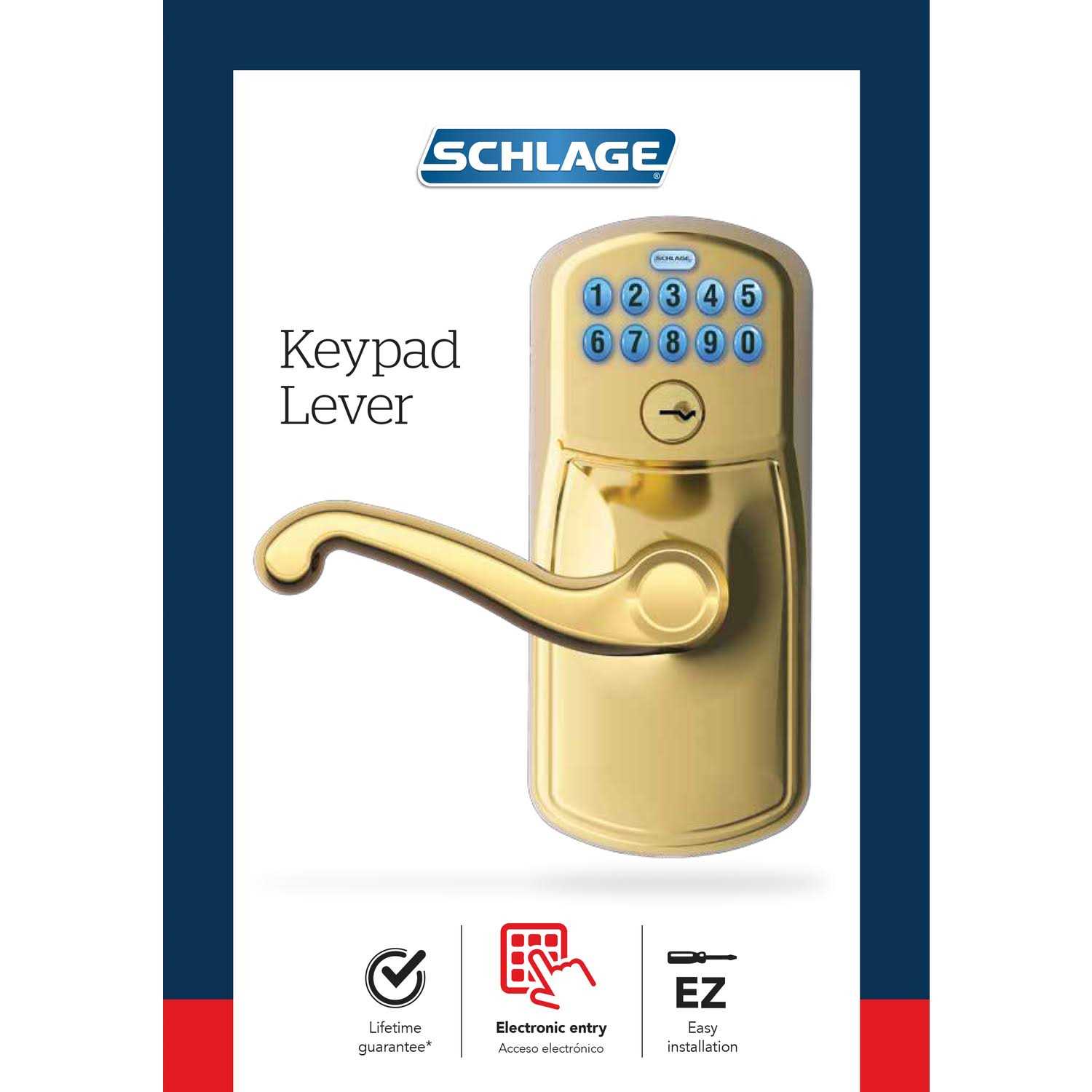 Schlage Plymouth Keypad Entry with Flex-Lock - Image 2