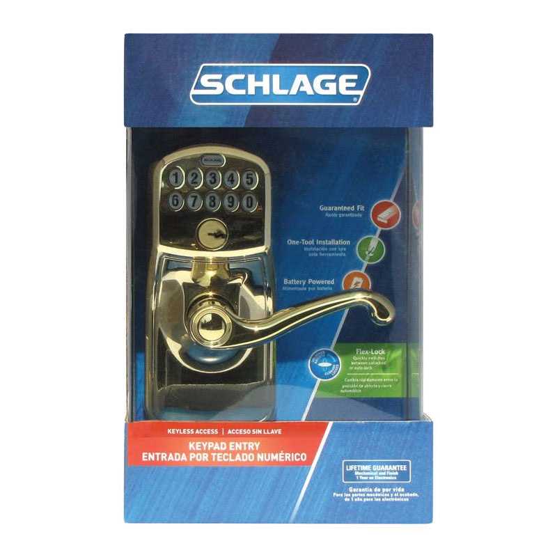 Schlage Plymouth Keypad Entry with Flex-Lock - Image 5