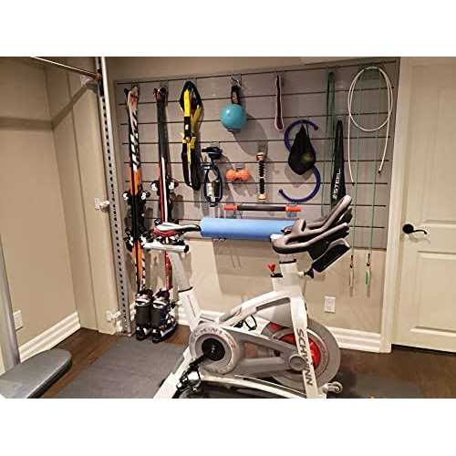 CrownWall PVC Slat Wall Panels Garage Wall and Home Organizer Storage System - Image 2