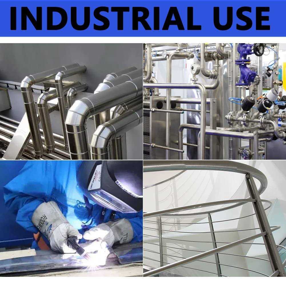 Tynulox OD 304 Stainless Steel Tube Thickened Pipe Wall & Weldable Tubing - Image 4