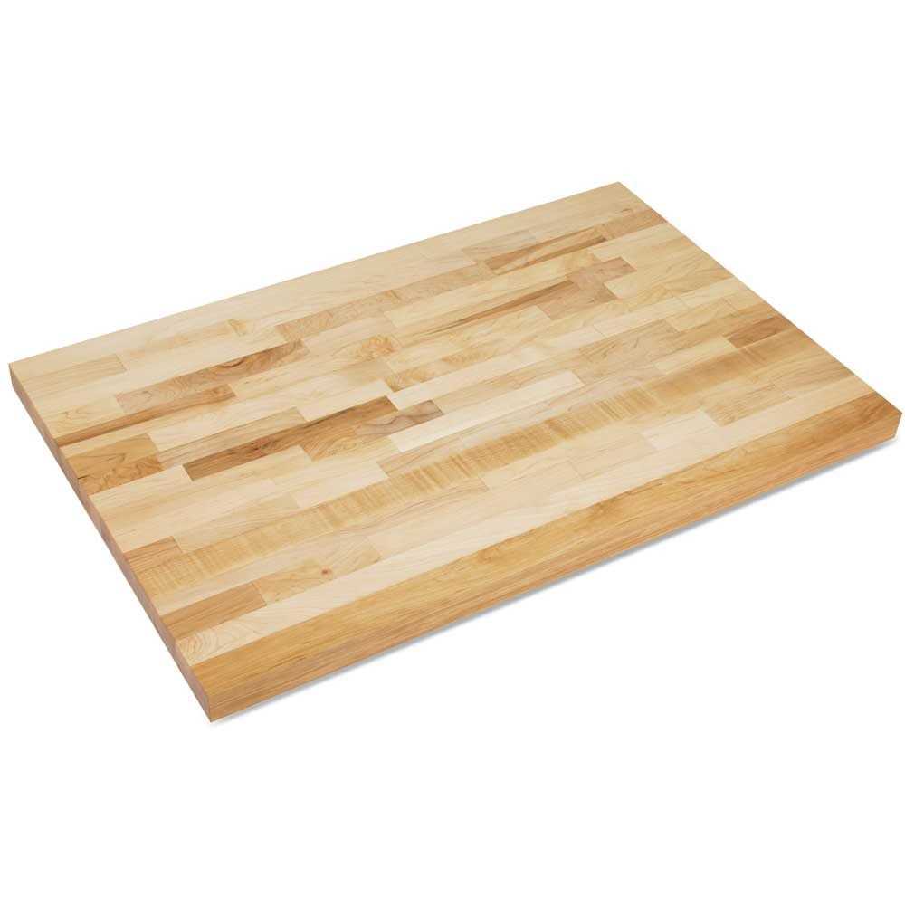 John Boos Maple Butcher Block Square Edge Workbench Top IST003-O