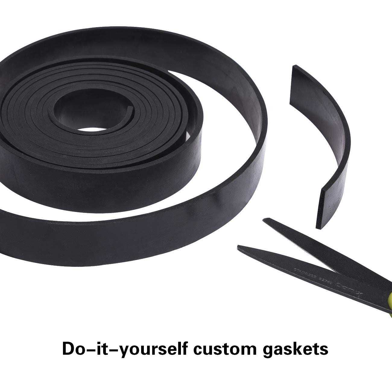 TORRAMI Neoprene Rubber Sheet Roll Thick x Wide x Long for DIY Gaskets - Image 5