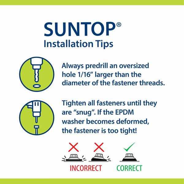 SUNTOP 26 in. x 6 ft Foam Polycarbonate Panel - Image 5
