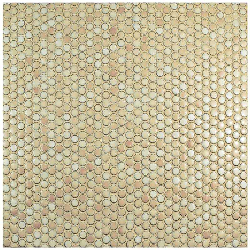 Merola Tile Hudson Penny Round Porcelain Mosaic Tile - Image 4