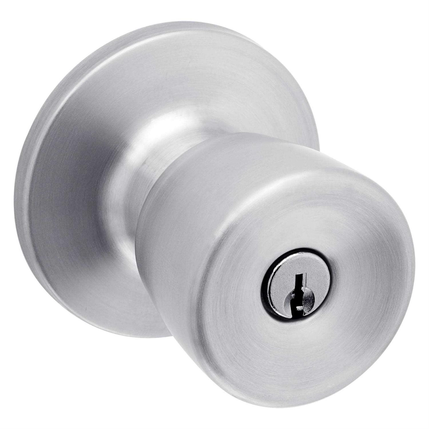ReliaBilt 93580-015 Gallo Stainless Steel Keyed Entry Door Knob