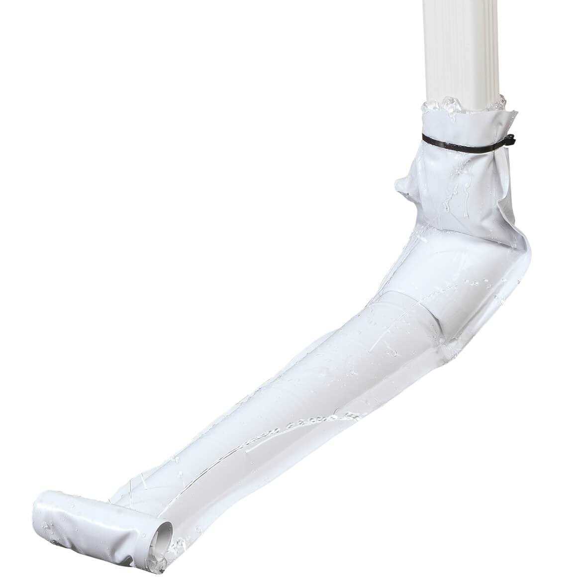 Fox Valley Traders Vinyl Downspout Gutter/Drain Extension