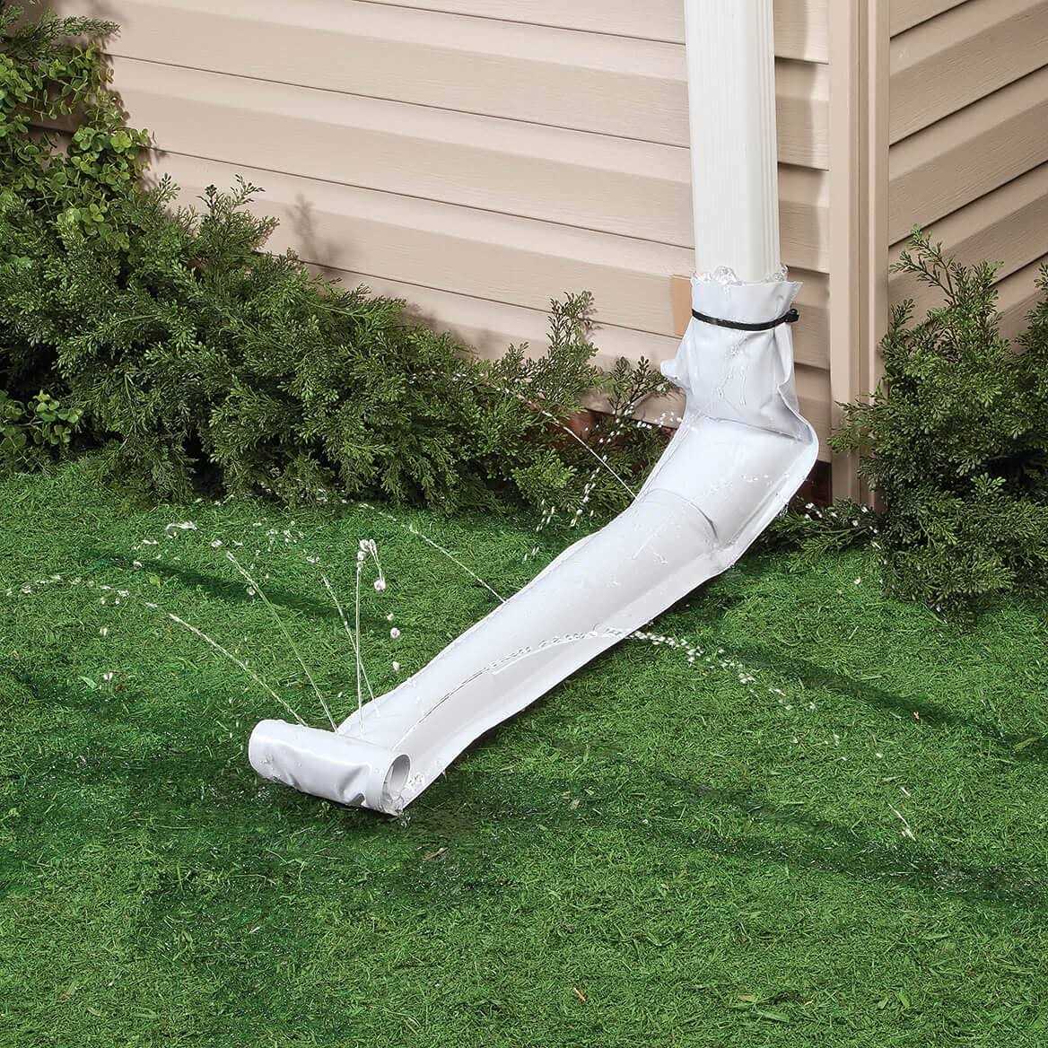 Fox Valley Traders Vinyl Downspout Gutter/Drain Extension - Image 3