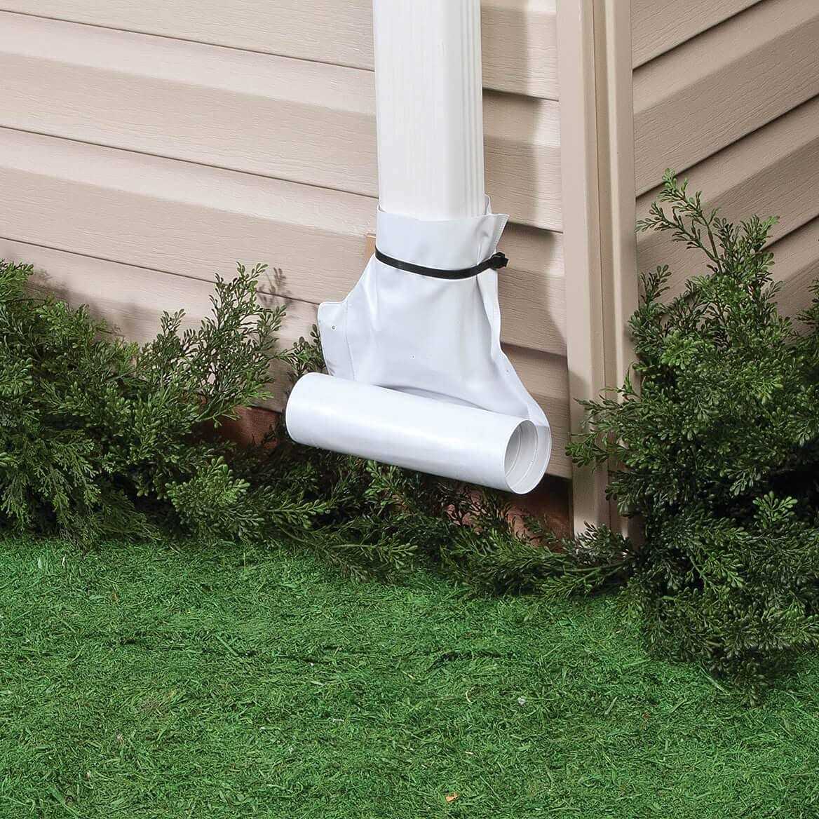 Fox Valley Traders Vinyl Downspout Gutter/Drain Extension - Image 4