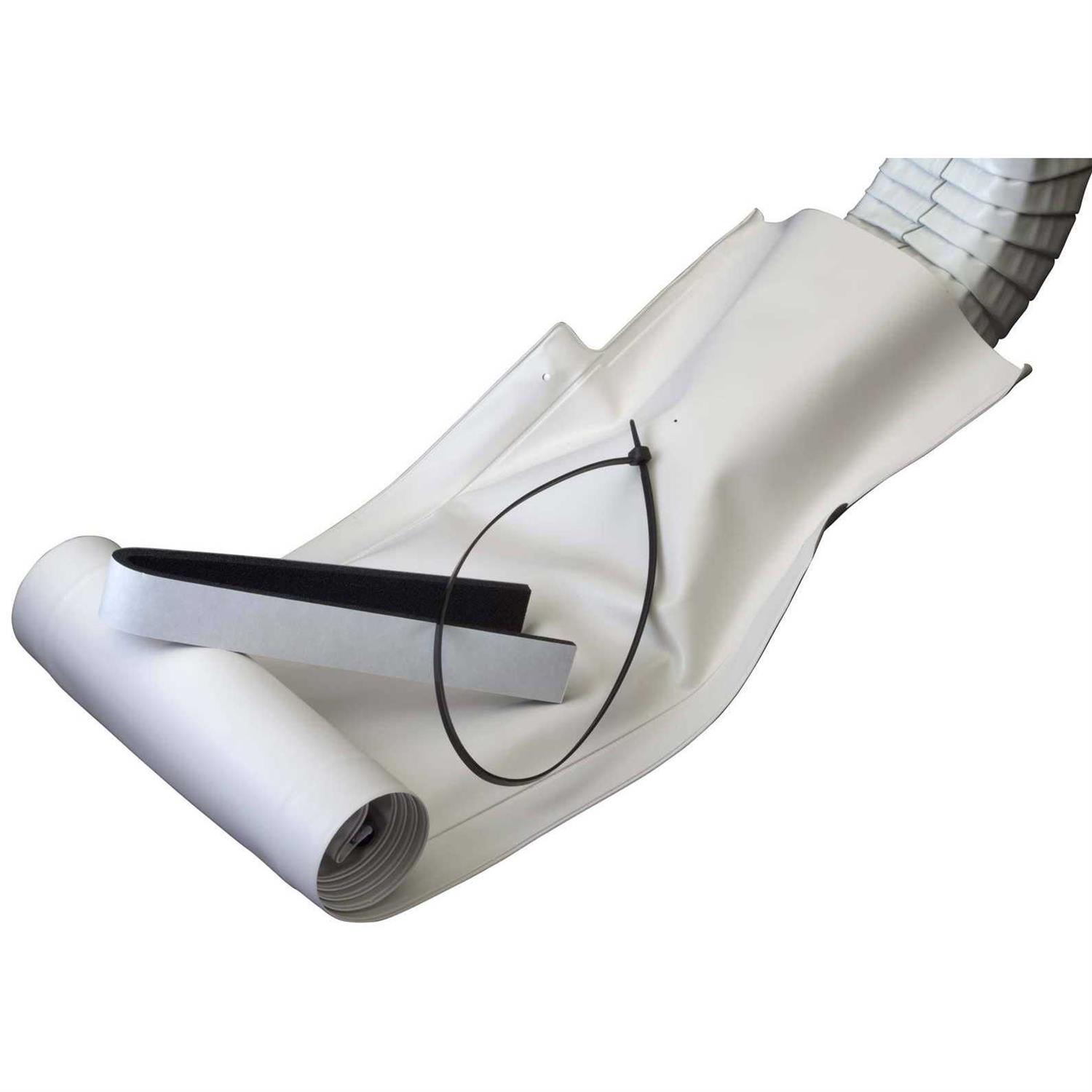 Fox Valley Traders Vinyl Downspout Gutter/Drain Extension - Image 5