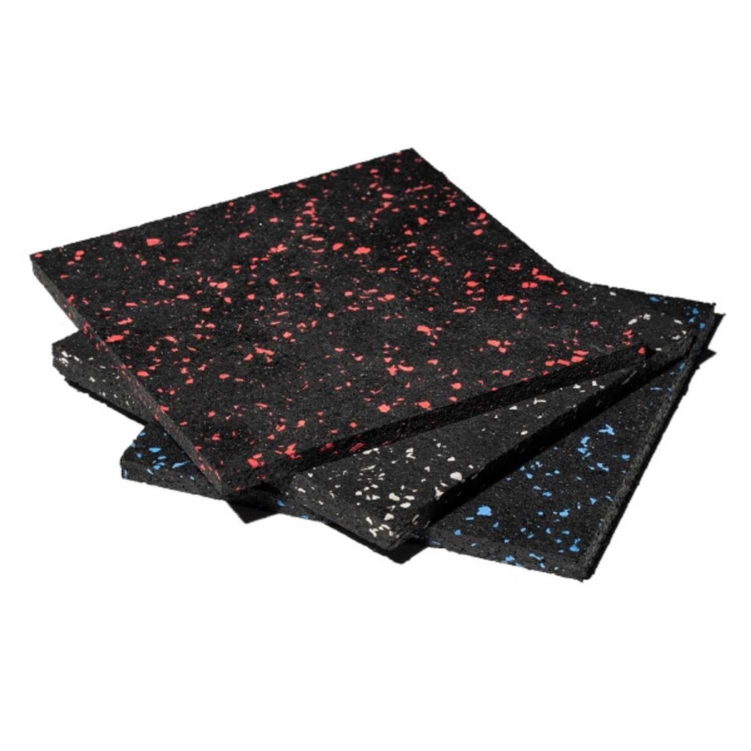 Survivor SportFloor Eco-Lock Isometric 24 in x 24 in x Rubber Gym/Weight Room Flooring Tiles - Image 5