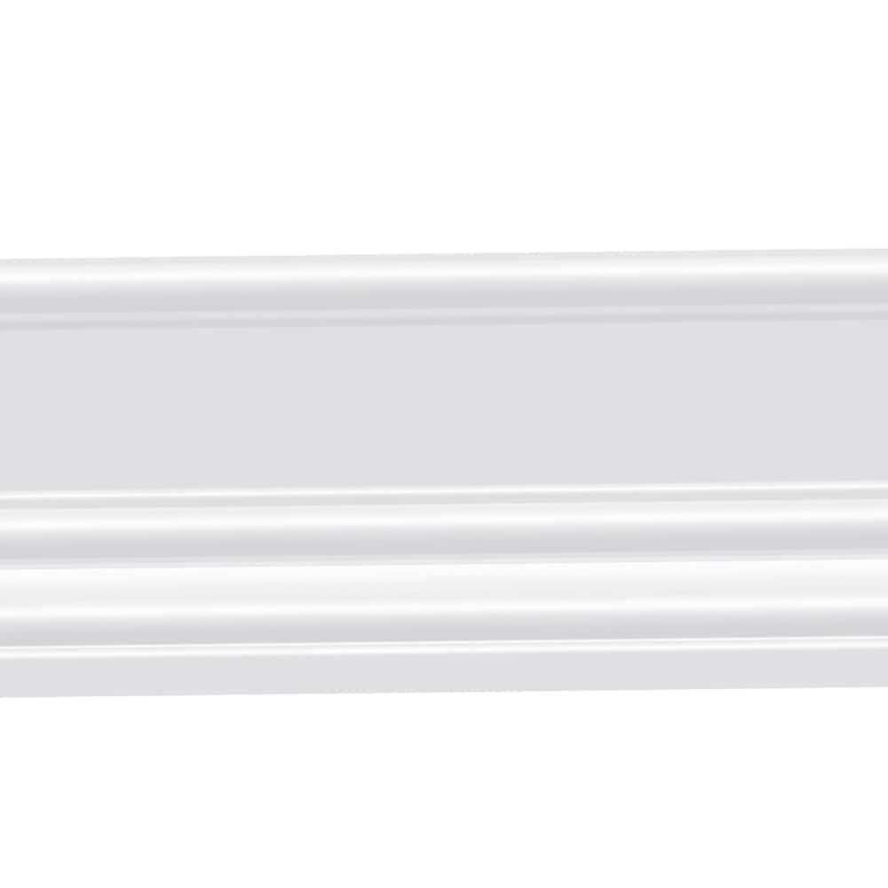 Royal Mouldings 6624 1 in. x 3 1/2 in. x 96 in. Finished PVC Composite White Casing WM523X96SWPV - Image 5