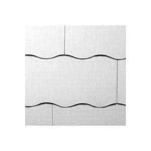 GAF WeatherSide Purity 12 in. x 24 in. Fiber Cement Wavy Shingle Siding - Image 3