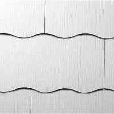 GAF WeatherSide Purity 12 in. x 24 in. Fiber Cement Wavy Shingle Siding - Image 4