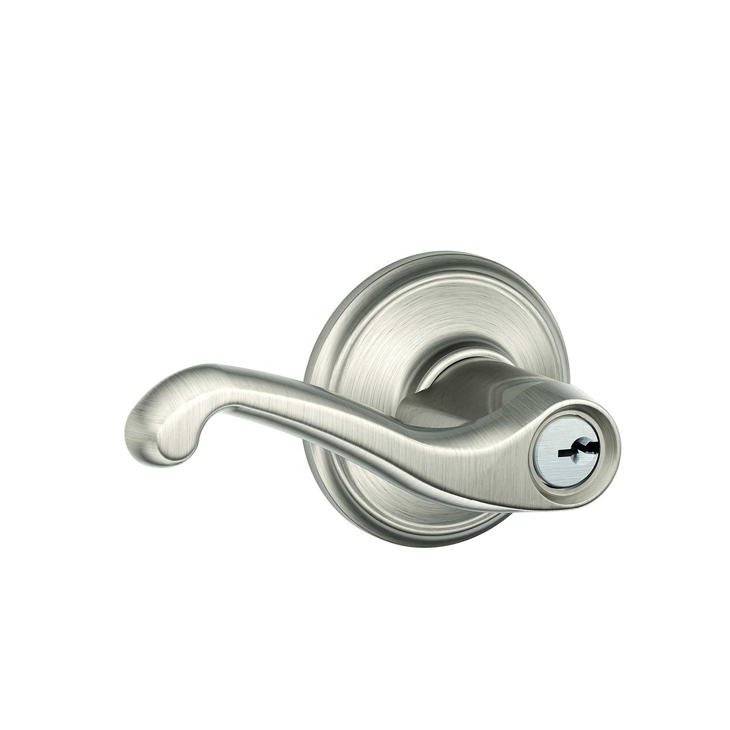 Schlage Flair Keyed Entry Lever