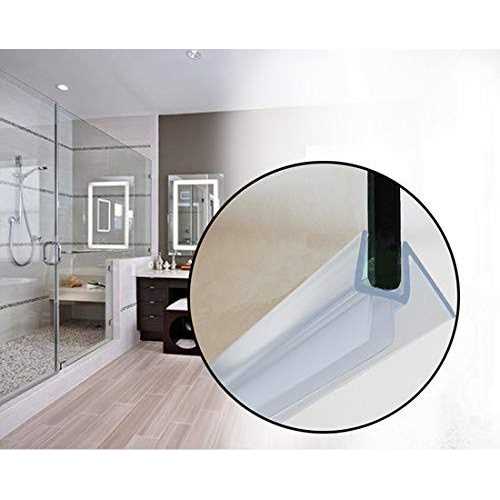 Butecare Premium Frameless Shower Door Bottom Seal Strip - Image 3