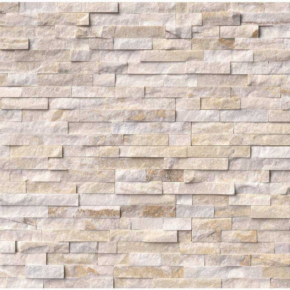 MSI Splitface Ledger Panel 6 in. x Quartzite Wall Tile