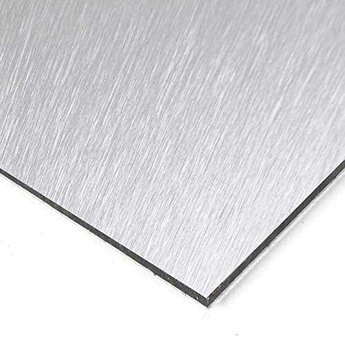 Falken Design 1/8 in. Thick Aluminum Composite ACM Brushed Silver Sheet - Image 5