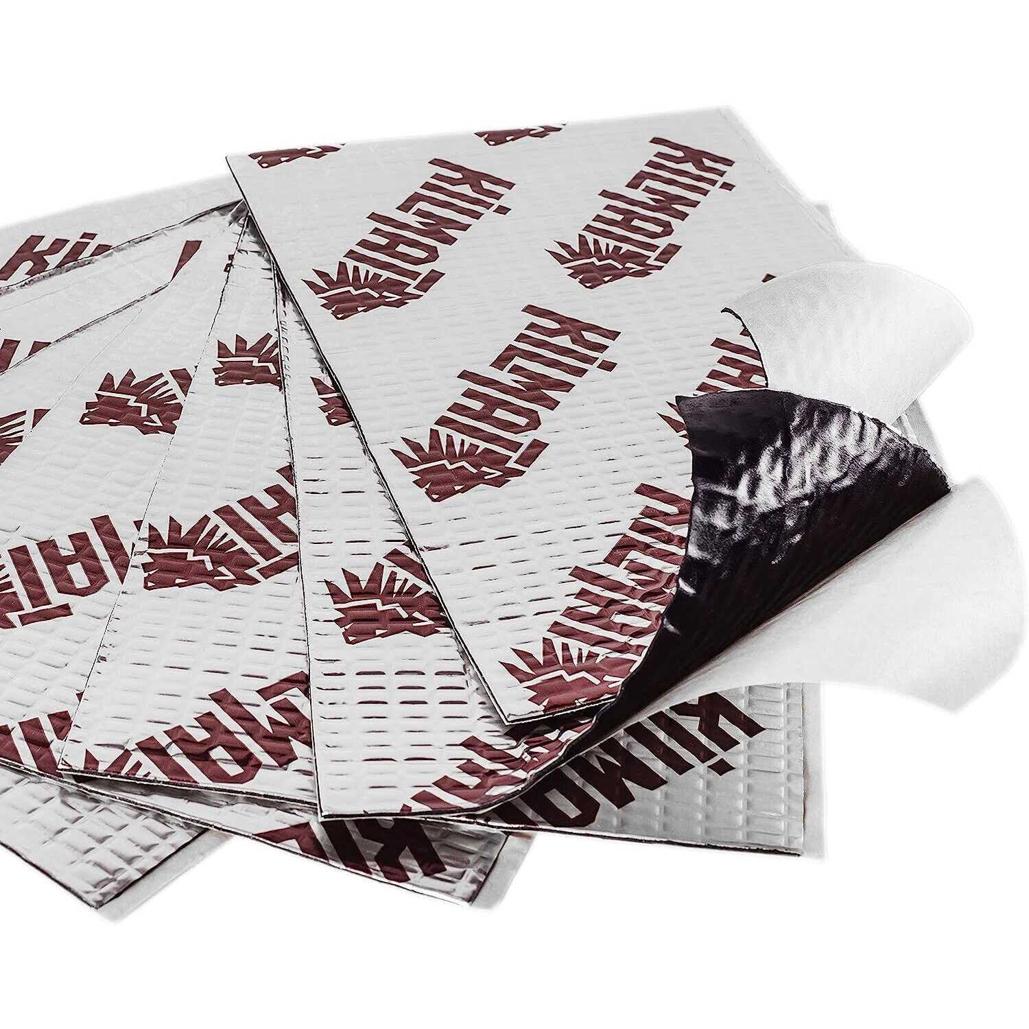 Kilmat Extra 100 Mil 25 Sqft Car Sound Deadening Mat Butyl Automotive Sound Deadener Audio Noise Insulation and Dampening