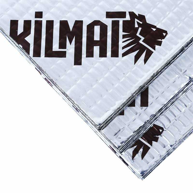 Kilmat Extra 100 Mil 25 Sqft Car Sound Deadening Mat Butyl Automotive Sound Deadener Audio Noise Insulation and Dampening - Image 2