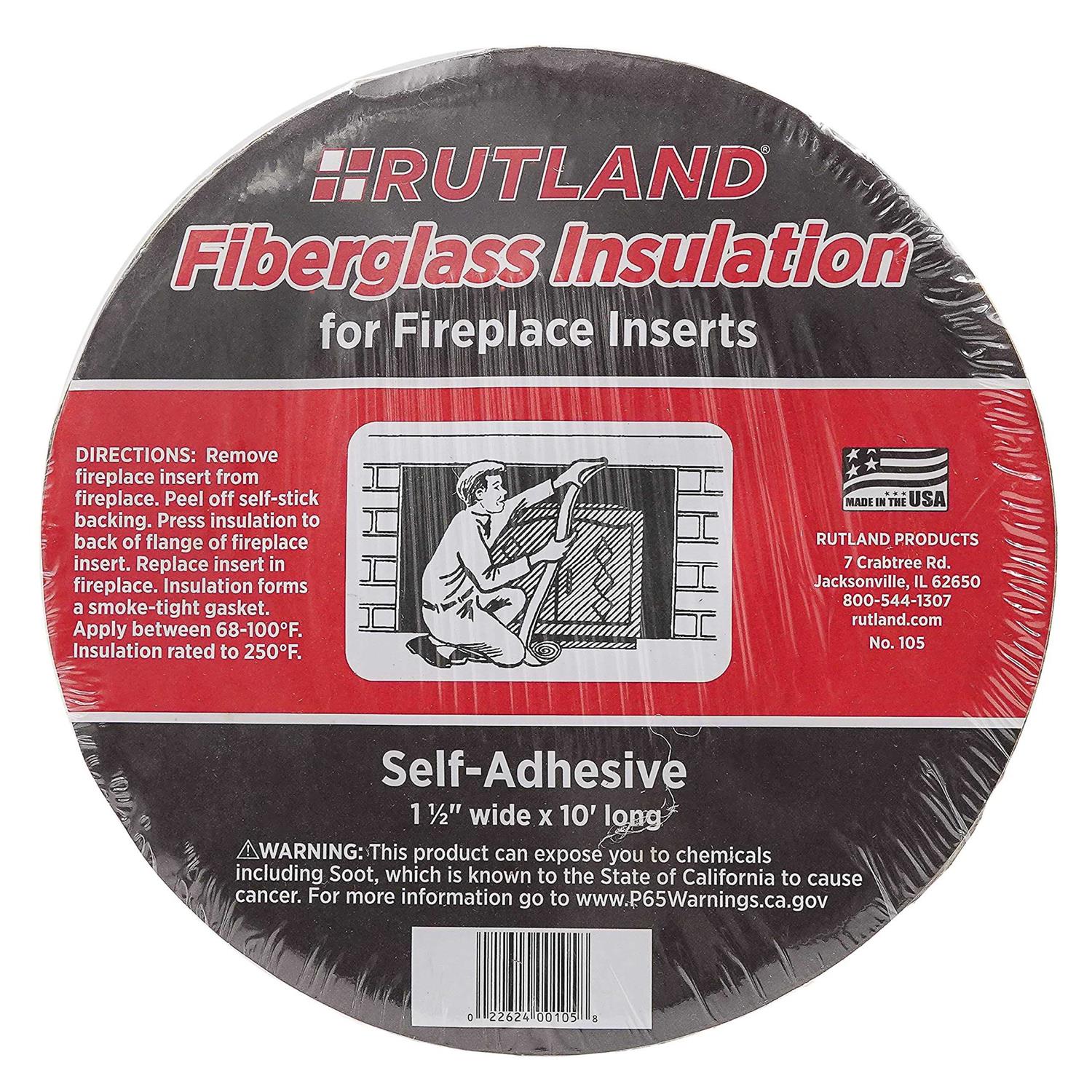 Rutland Fiberglass Fireplace Insert Insulation - Image 3