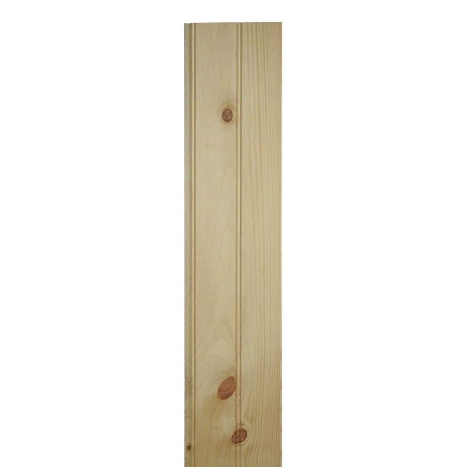 RELIABILT 5.5-in x 12-ft Unfinished Pine Tongue and Groove Wall Plank P LPR 1.000