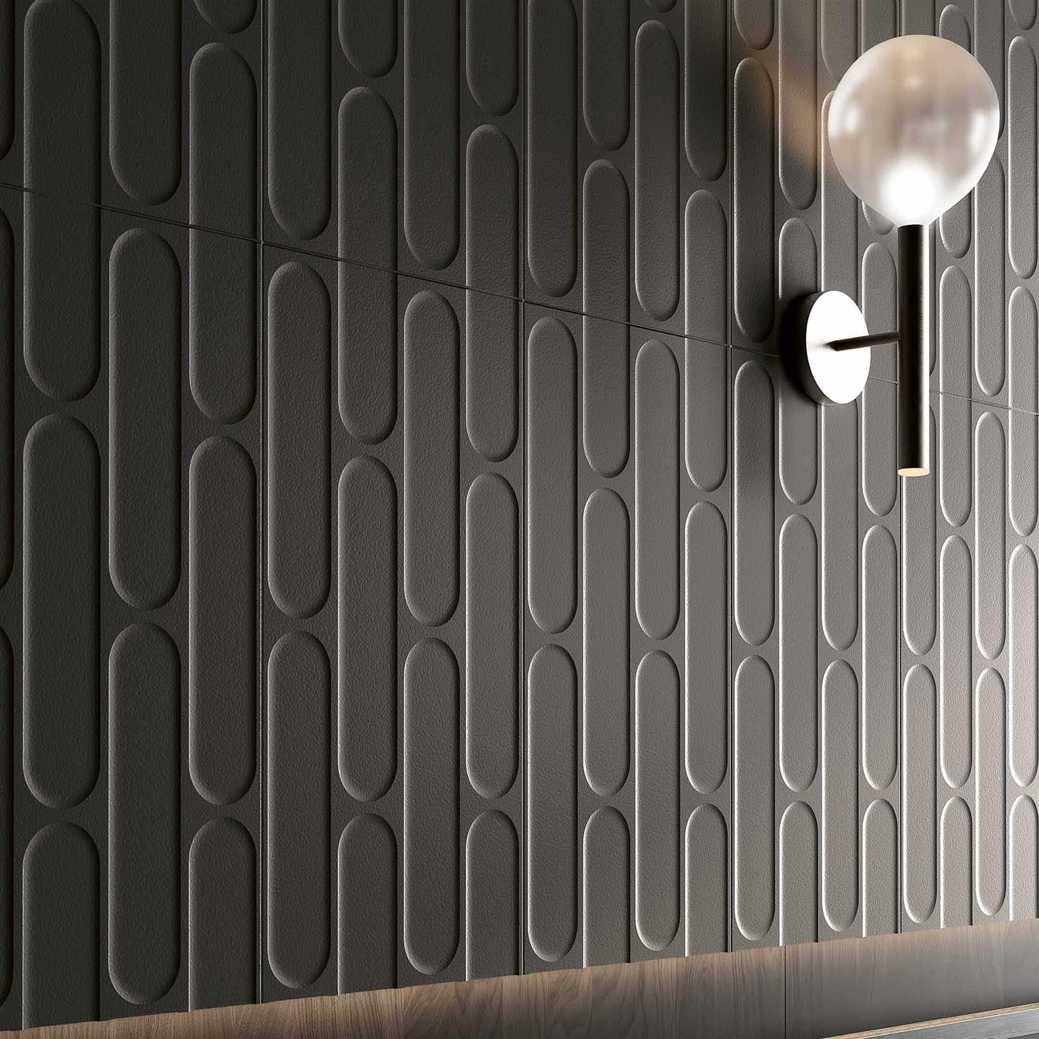 Biscuit 12 x 24 Fishscale 3D Italian Wall Tile Encore Surfaces - Image 5