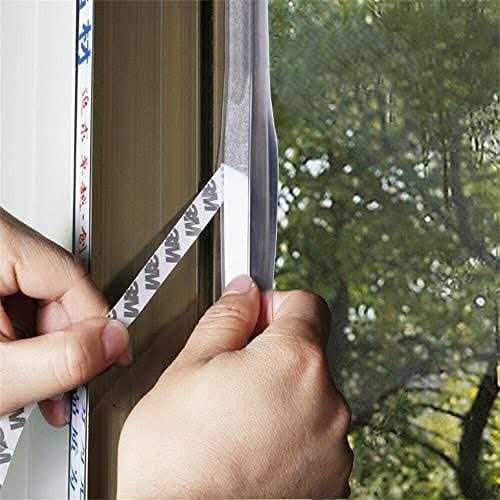 Ablink Weather Stripping Door Seal Strip, Adhesive Door Sealing Strip for Doors and Windows Gaps - Image 3