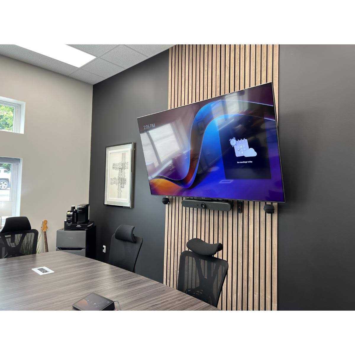 Ekena Millwork 94 inchh x 1/4 incht Adjustable Wood Slat Wall Panel Kit w/ 1 inchW Slats - Image 2