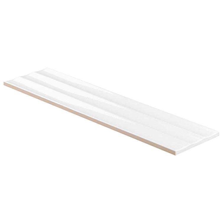 Colorwave 4.43'' W x 17.62'' L Ceramic Fluted Subway Wall Tile Ivy Hill Tile - Image 4