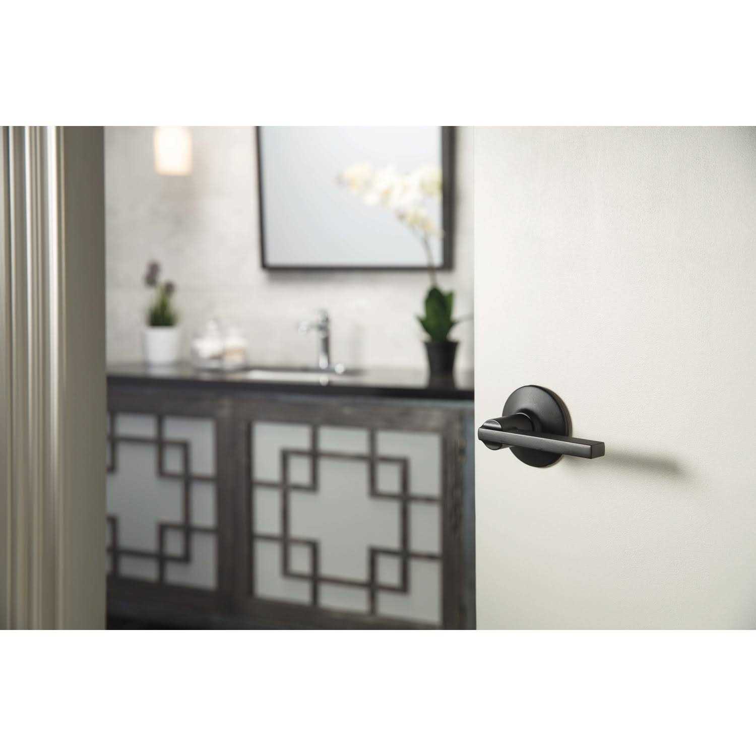 Schlage F10vlat622 Matte Black Latitude Passage Lever F10LAT622 - Image 2