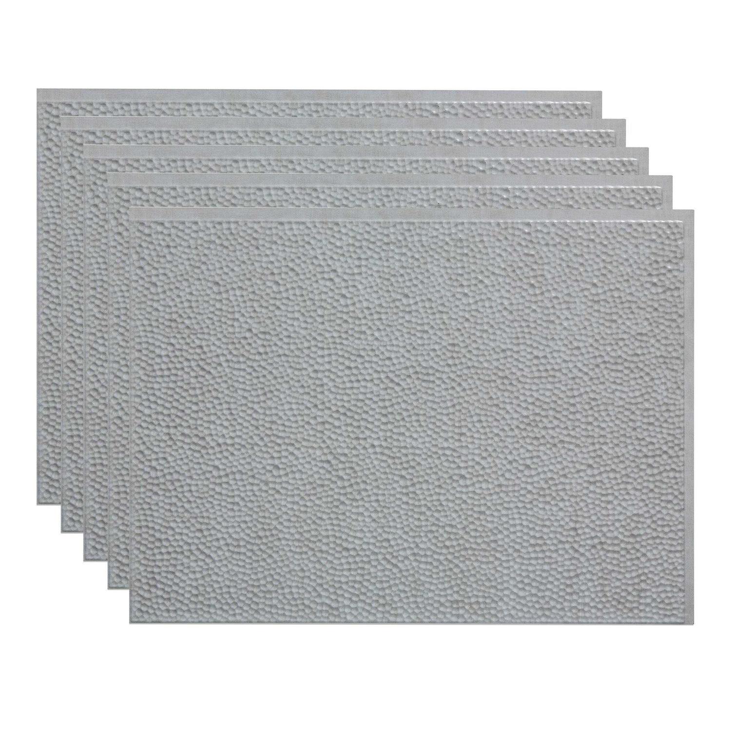 Fasade Hammered Decorative Vinyl Backsplash Panel - Image 2