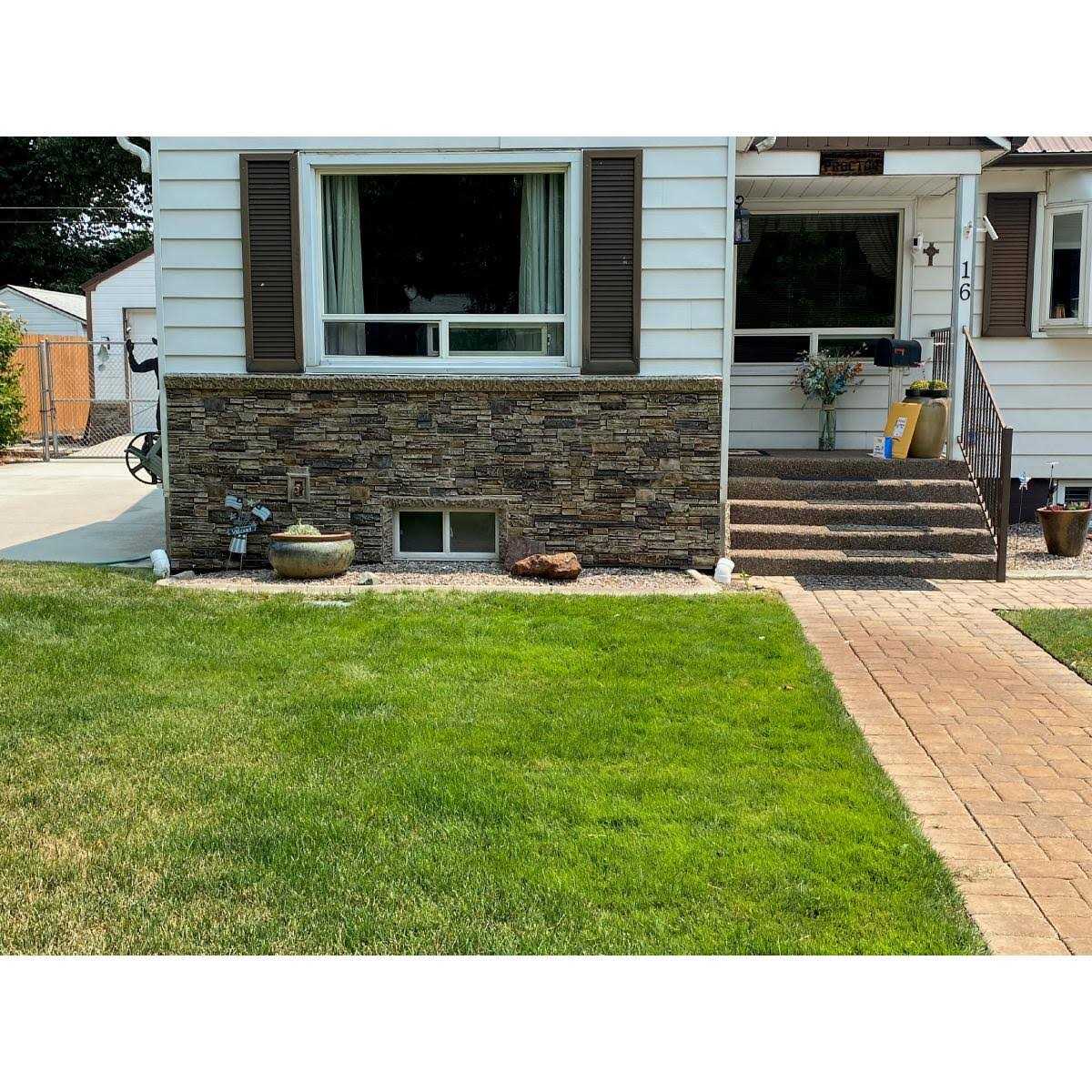 Ekena Millwork PNU24X48CNDR 45 3/4W x 24 1/2H x 1 1/4D Canyon Ridge Stacked Stone - Image 4