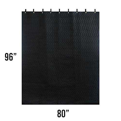 Boxer Tools Studio Grommeted Sound Dampening Blanket 78 in. Light Blocker - Image 2
