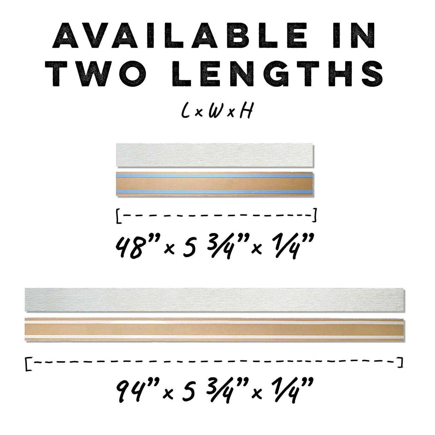 Wood Grained 5.75 x 45 Peel and Stick Wall Paneling Ninth & Vine - Image 5