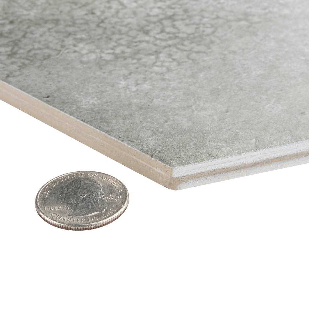 Merola Tile Heritage Hex Shadow 7 in. x 8 in. Porcelain Floor and Wall Tile - Image 5