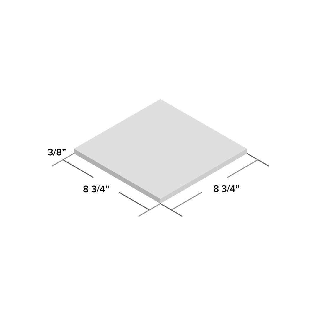 Ivy Hill Tile Sintra White Ornate Encaustic 9 in. x 9 in. x 10mm Matte Porcelain Floor and Wall Tile - Image 3