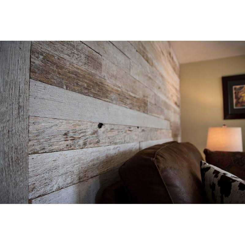 Barn Wood Wall Paneling in Brown Vintage Harvest Reclaimed LUMBER - Image 3
