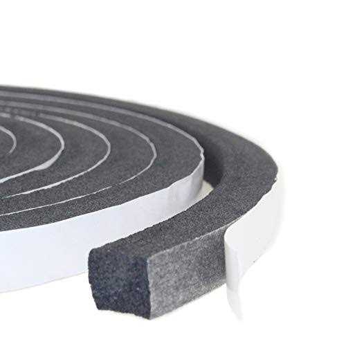 Dgsl Foam Insulation Tape self Adhesive,Weather Stripping for Doors and Windows,Sound Proof soundproofing Door Seal,Weatherstrip,Pipe - Image 2