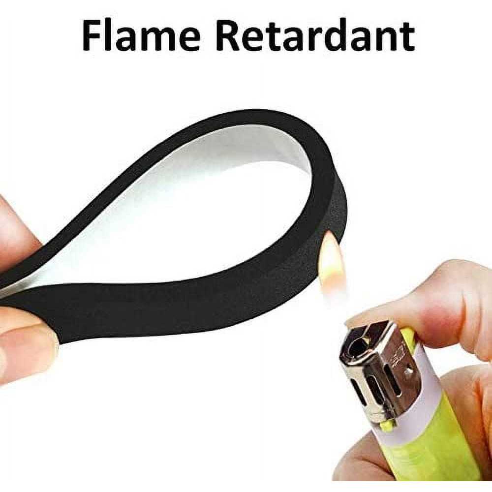 Dgsl Foam Insulation Tape self Adhesive,Weather Stripping for Doors and Windows,Sound Proof soundproofing Door Seal,Weatherstrip,Pipe - Image 4