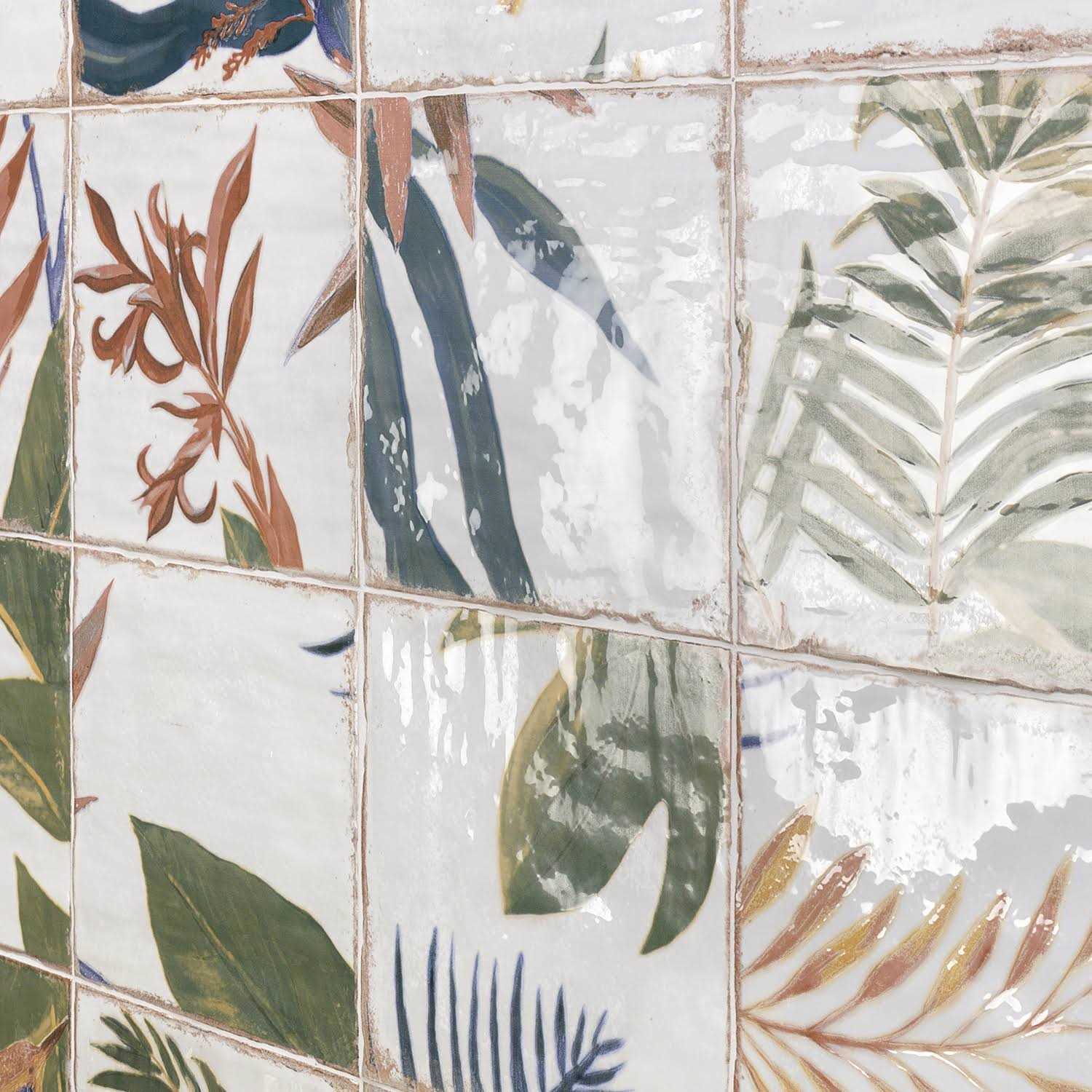 Bond Tile Harbour Design 8 in. x 8 in. Polished Ceramic Wall Tile - Image 4