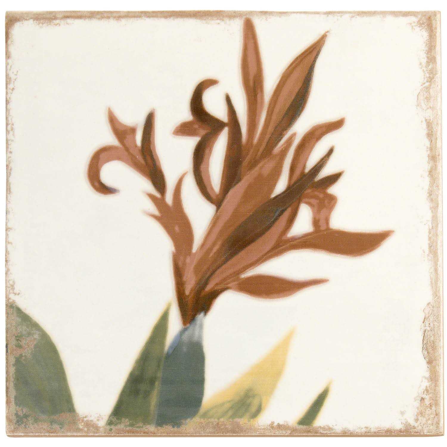 Bond Tile Harbour Design 8 in. x 8 in. Polished Ceramic Wall Tile - Image 5