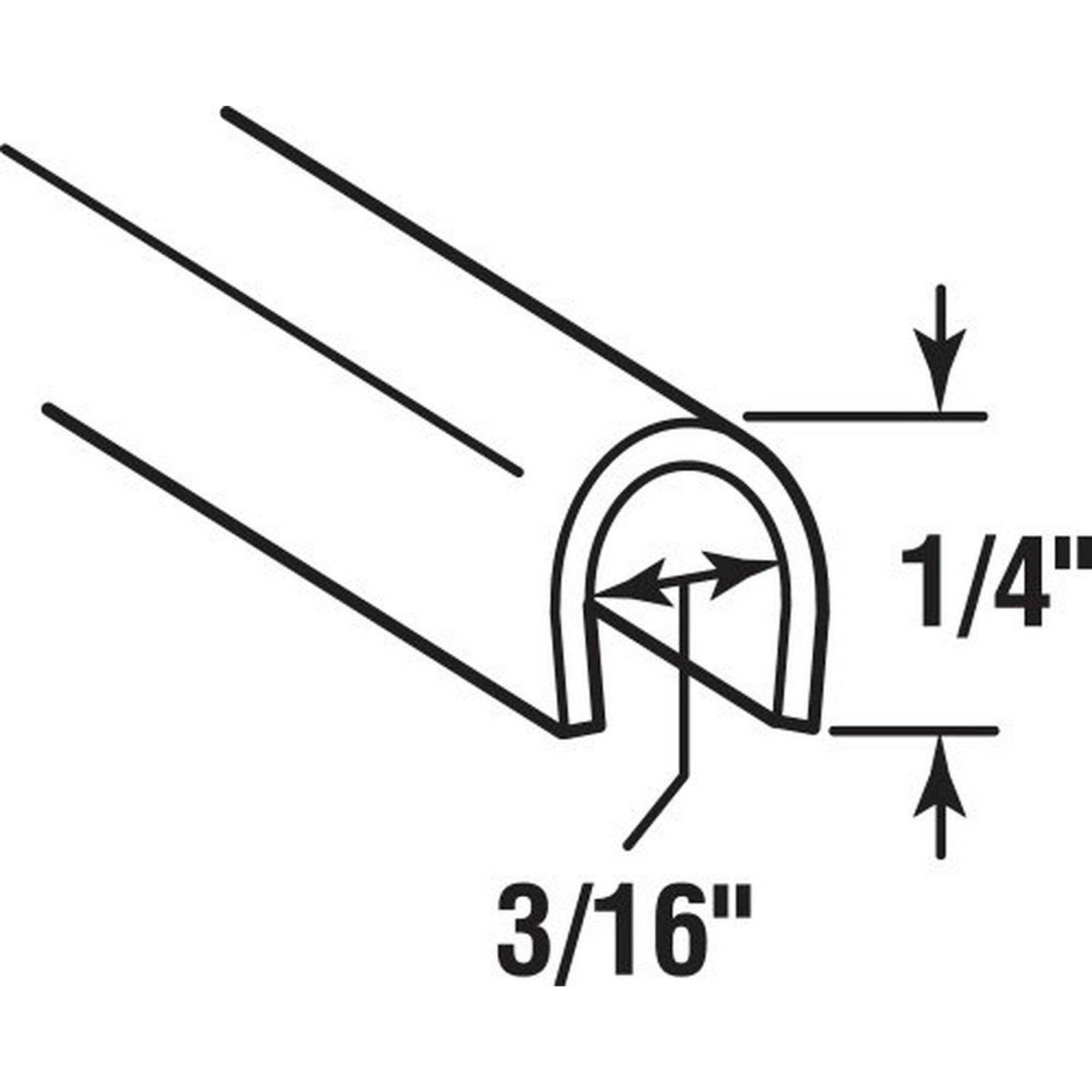 Prime-Line Products D 1579-1 Sliding Door Repair Track - Image 3