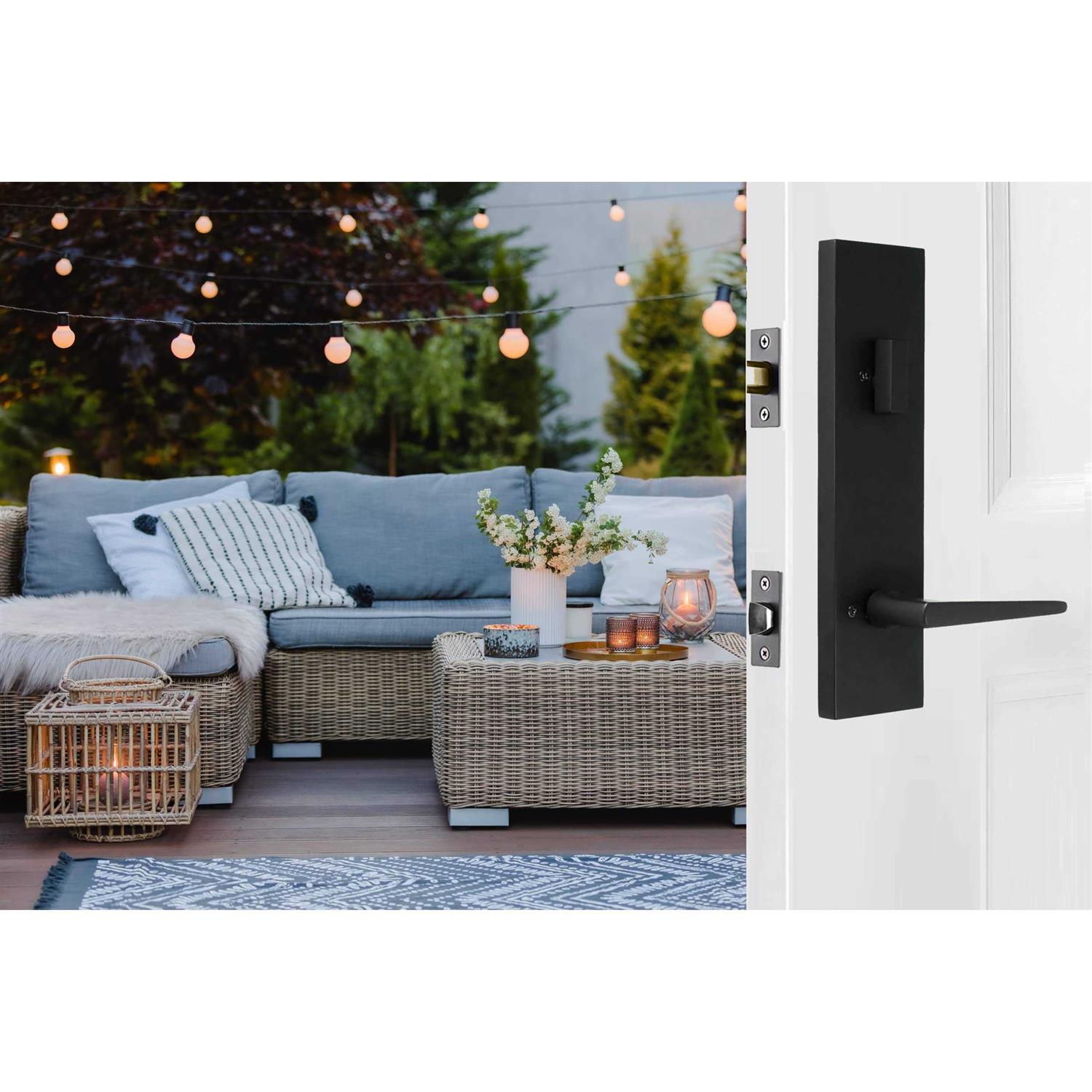 Weslock 066217272SL2D Addy Entry Handle with Philtower Lever 066213232SL2D - Image 3