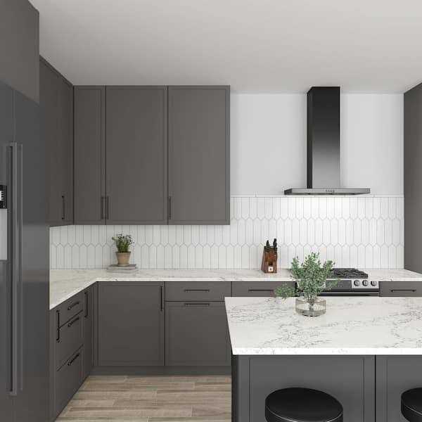 Daltile LuxeCraft Glossy 3 in. x 12 in. Glazed Ceramic Picket Wall Tile - Image 3