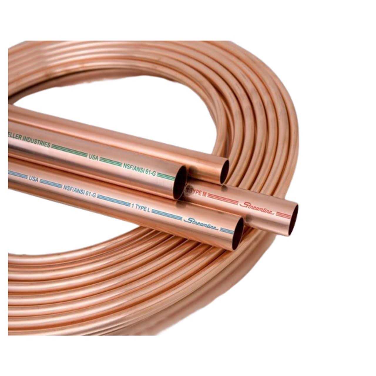 Streamline Tubing Copper 3/4 in Type M MH06010 - Image 5